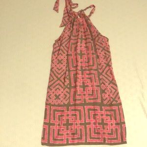 Alice and Trixie silk scarf dress